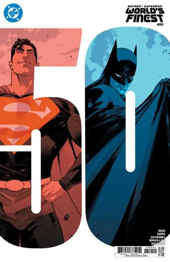 Batman Superman Worlds Finest #50 Cover E Adrian Gutierrez Card Stock Variant DC Comics