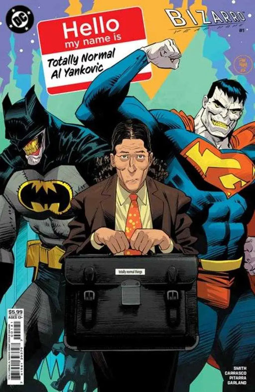 Bizarro Year None #1 (Of 4) Cover D Dan Mora Totally Normal Al Yankovic Cameo Card Stock Variant DC Comics