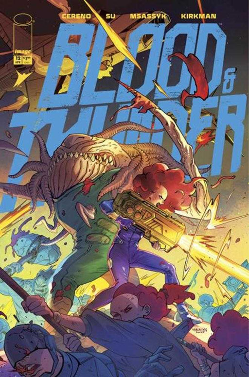 Blood & Thunder #12 Cover C 1 in 10 Haining Variant (Mature) Image Comics