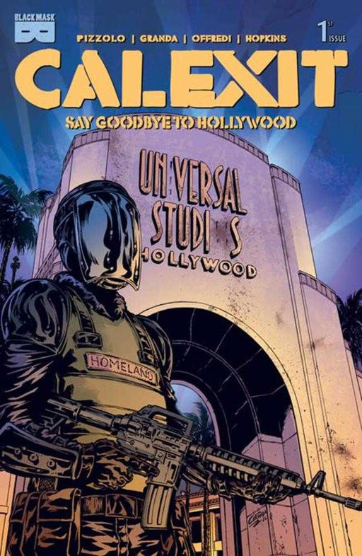 Calexit Say Goodbye To Hollywood #1 (Of 3) Cover F 1 in 25 C Granda Unicity Variant (Mature) Black Mask