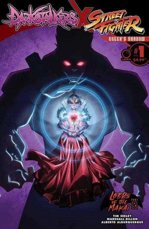 Darkstalkers X Street Fighter Queens Shadow #1 (One Shot) Cover A Alberto Alburquerque Udon Entertainment