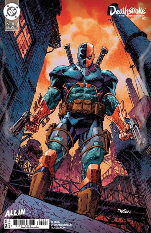 Deathstroke The Terminator #2 Cover B Dan Panosian Card Stock Variant DC Comics