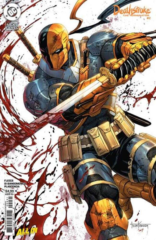 Deathstroke The Terminator #2 Cover C Tyler Kirkham Card Stock Variant DC Comics