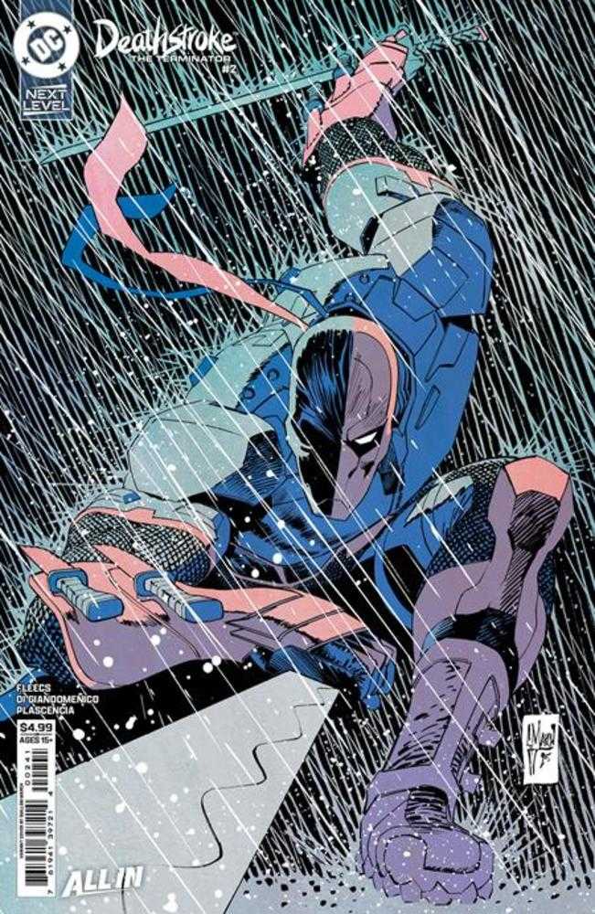 Deathstroke The Terminator #2 Cover D Guillem March Card Stock Variant DC Comics