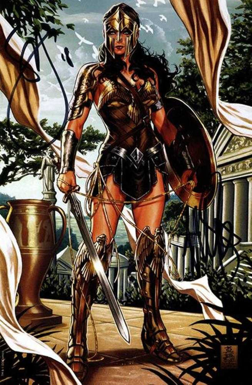 Df Justice League #1 Csa Exclusive Full Art Variant Signed By Scott Snyder And Mark Brooks Dynamic Forces