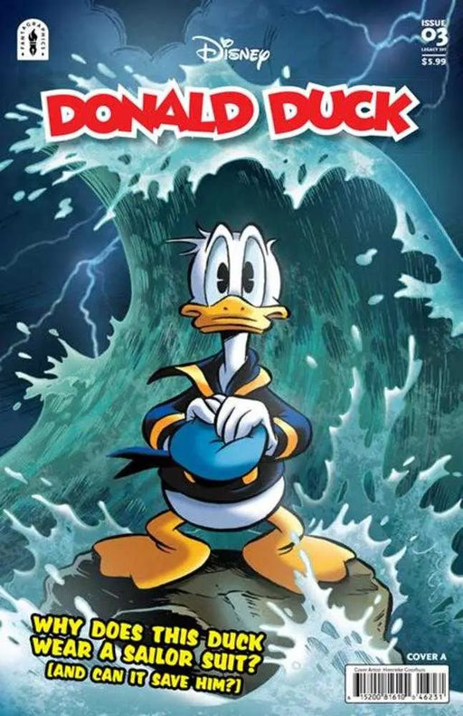 Donald Duck Legacy #391 Call Of The Wild Sea Cover A Henrieke Goorhuis Fantagraphics Books