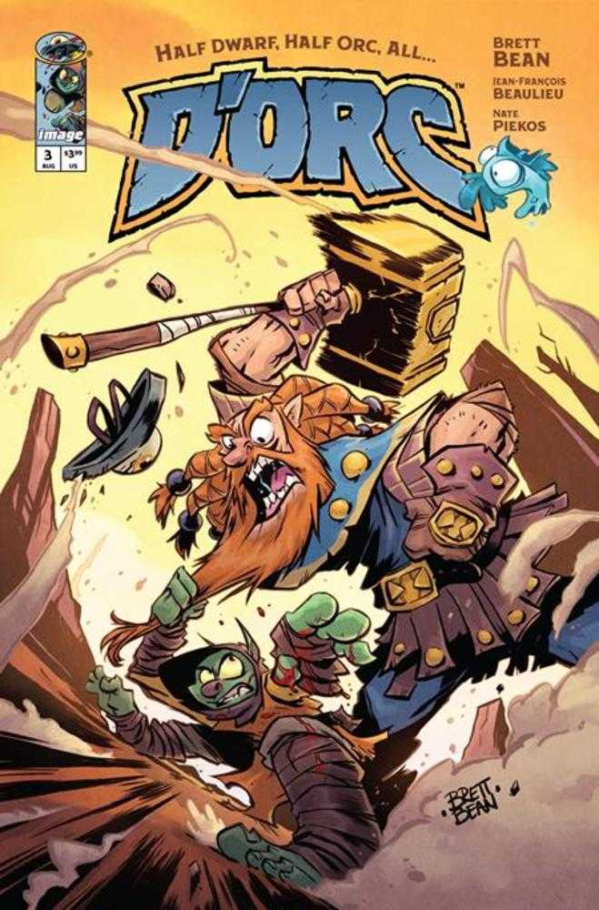 D'orc #3 Cover A Brett Bean Image Comics