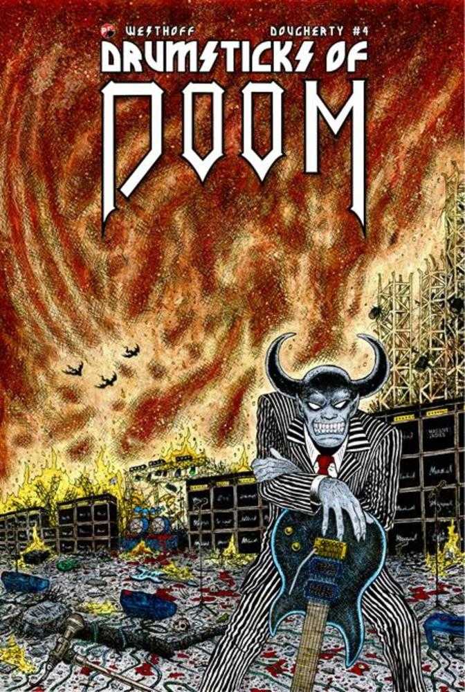 Drumsticks Of Doom #4 (Of 4) Cover A Ryan Vella  Massive Publishing