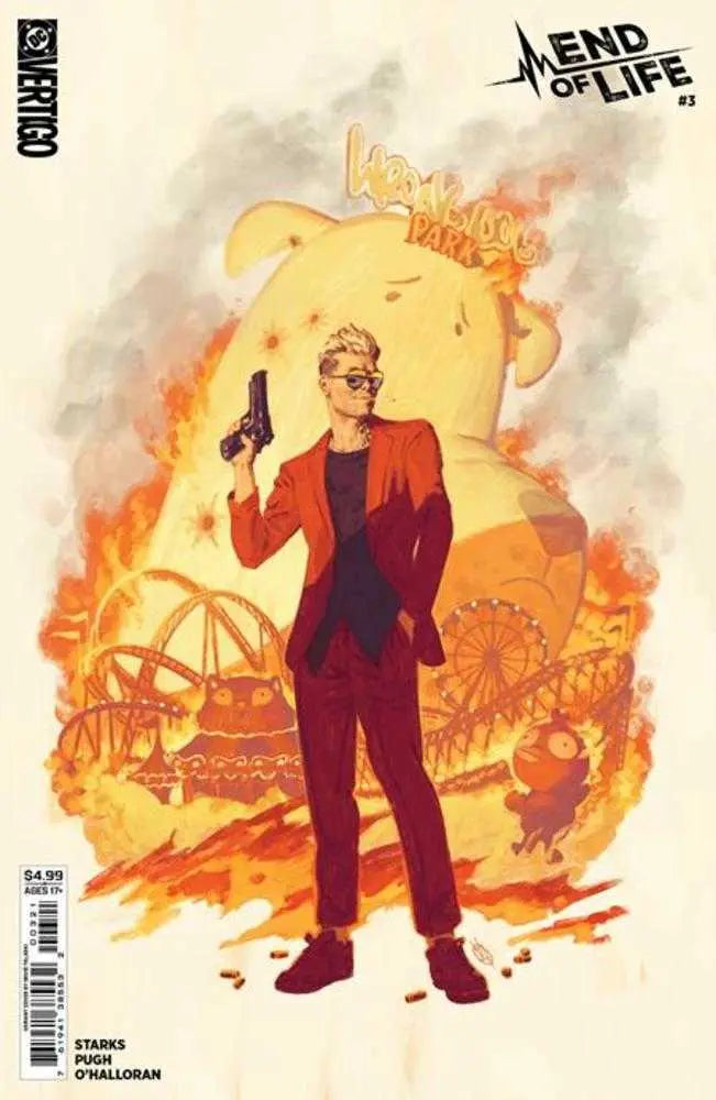 End Of Life #3 Cover B David Talaski Card Stock Variant (Mature) DC Comics