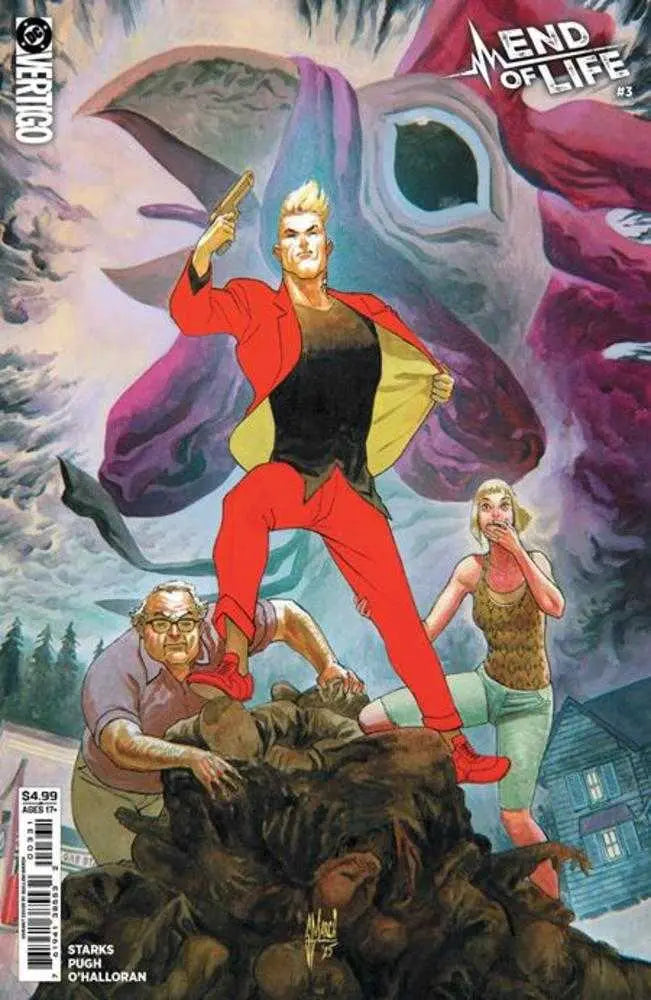 End Of Life #3 Cover C Guillem March Card Stock Variant (Mature) DC Comics
