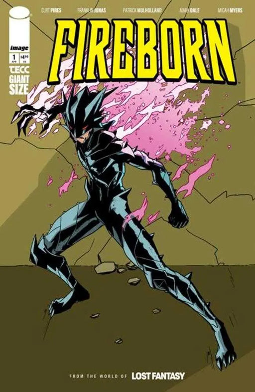 Fireborn #1 Cover B Patrick Mulholland Invincible Homage Variant Image Comics