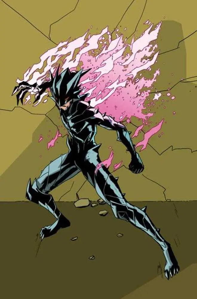 Fireborn #1 Cover G 1 in 25 Patrick Mulholland Invincible Homage Full Art Variant Image Comics