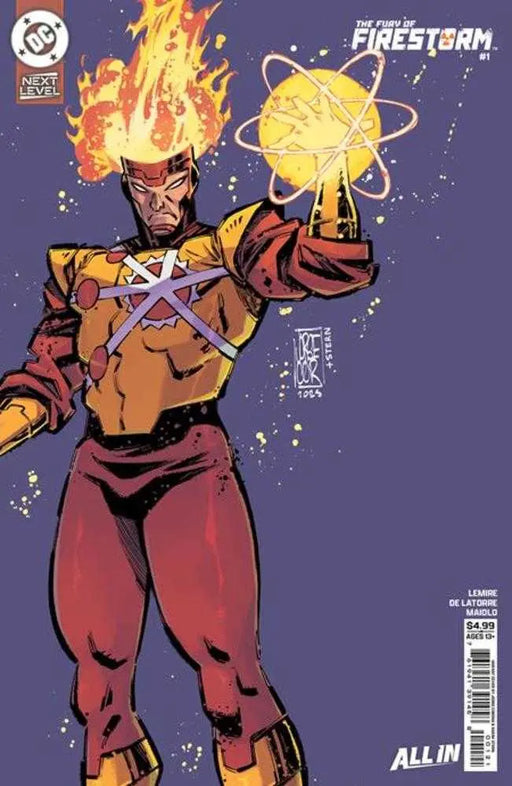 Fury Of Firestorm #1 (Of 6) Cover D Jorge Corona Next Level Card Stock Variant DC Comics