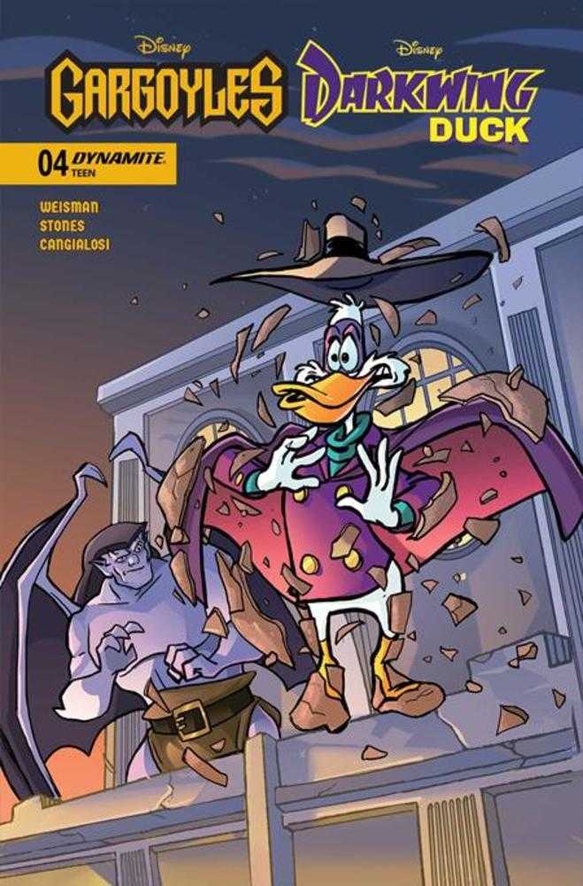 Gargoyles Darkwing Duck #4 Cover A Tad Stones Dynamite Entertainment