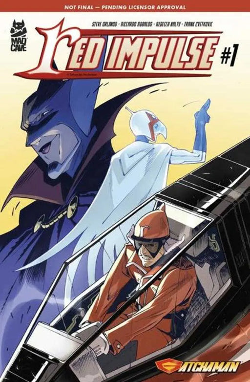 Gatchaman Red Impulse #1 (Of 4) Cover A Riccardo Robaldo Mad Cave Studios