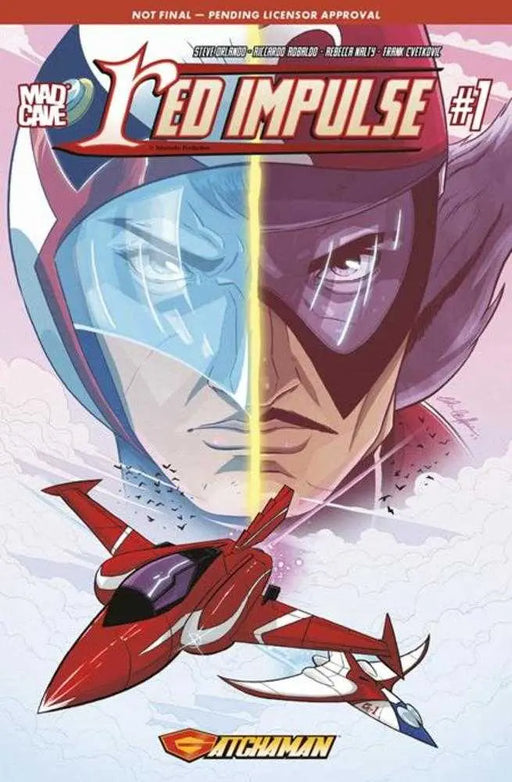 Gatchaman Red Impulse #1 (Of 4) Cover B Colm Griffin Variant Mad Cave Studios