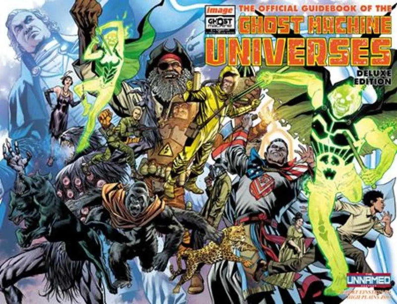 Ghost Machine The Official Guidebook #1 (Of 5) Cover B Bryan Hitch & Brad Anderson Wraparound Variant Image Comics