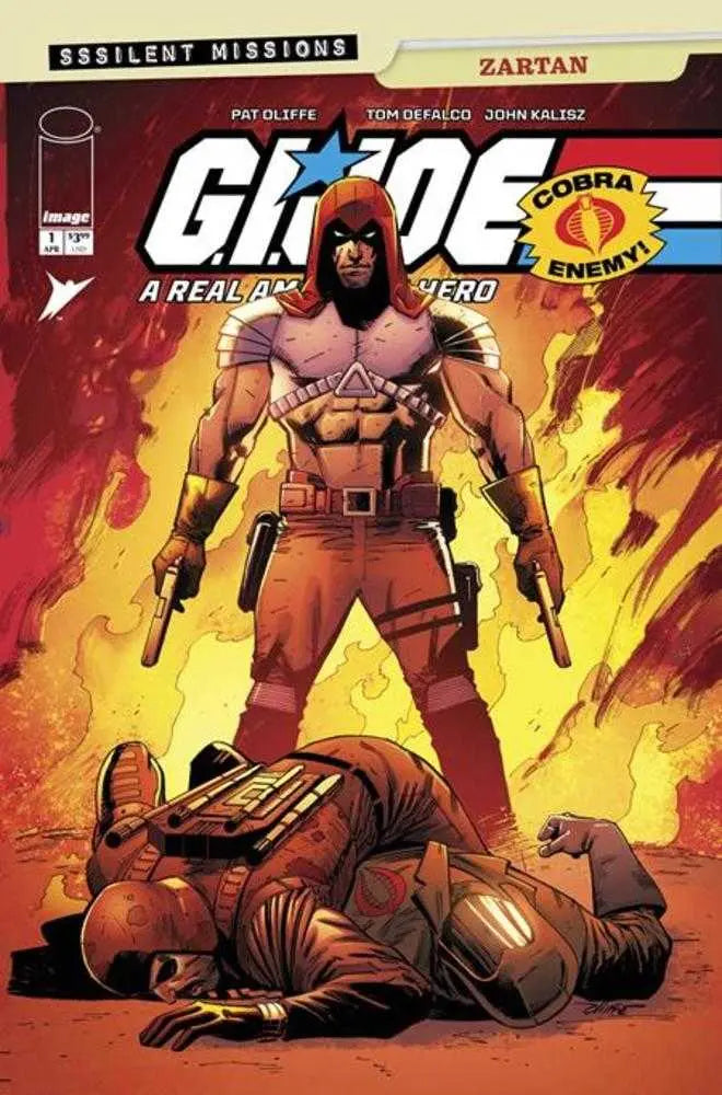 G.I. Joe A Real American Hero Sssilent Missions Zartan #1 (One Shot) Cover A Pat Olliffe Image Comics