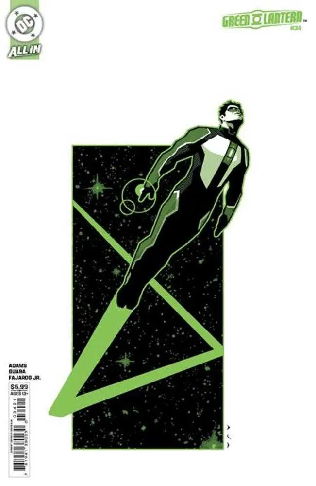 Green Lantern #34 Cover B David Aja Card Stock Variant DC Comics