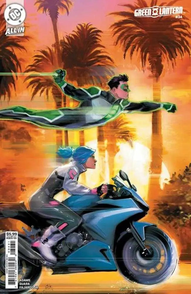 Green Lantern #34 Cover C Rod Reis Card Stock Variant DC Comics