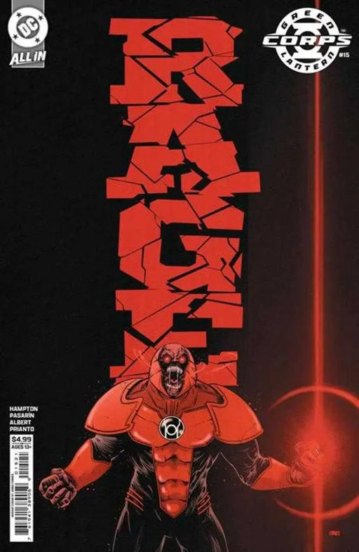 Green Lantern Corps #15 Cover B Jorge Fornes Card Stock Variant DC Comics