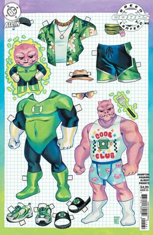 Green Lantern Corps #15 Cover C Rian Gonzales Card Stock Variant DC Comics