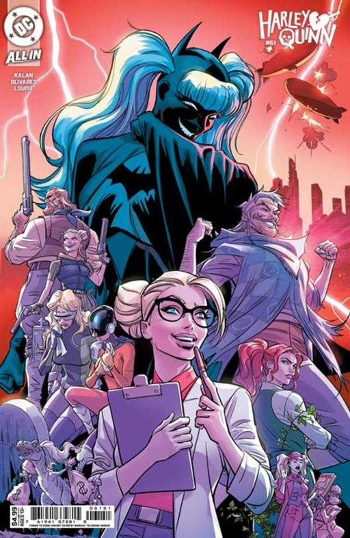 Harley Quinn #61 Cover E Marcial Toledano Vargas Things To Come Card Stock Variant DC Comics
