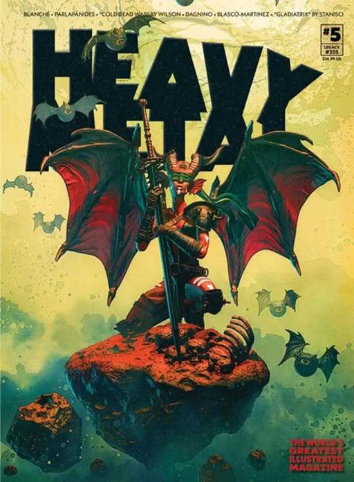 Heavy Metal Magazine #5 Cover A Pascal Blanche (Mature) Massive Publishing