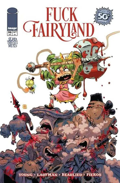 I Hate Fairyland #50 Cover B Derek Laufman F*Ck (Uncensored) Fairyland Variant (Mature) Image Comics