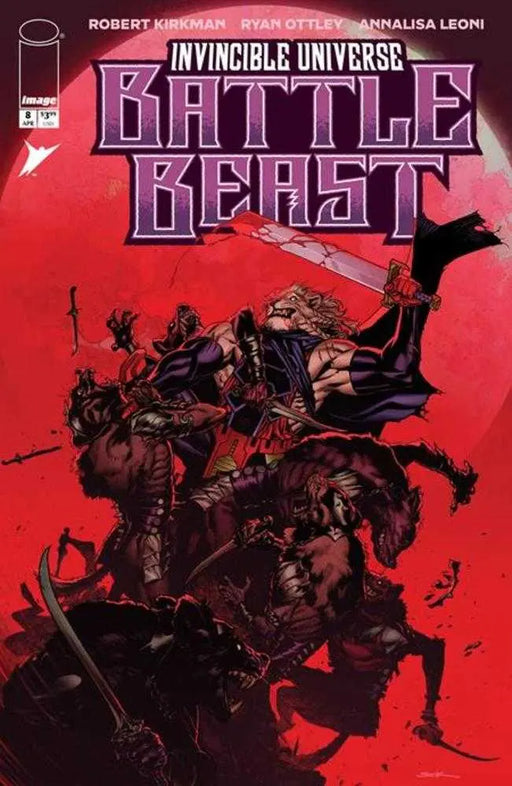 Invincible Universe Battle Beast #8 Cover B Ryan Sook Variant Image Comics