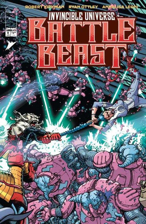 Invincible Universe Battle Beast #8 Cover C 1 in 10 Chris Burnham & Brian Reber Variant Image Comics