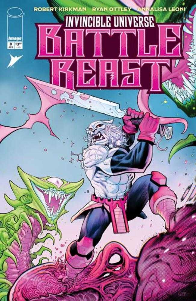Invincible Universe Battle Beast #8 Cover D 1 in 25 Cliff Rathburn Variant Image Comics