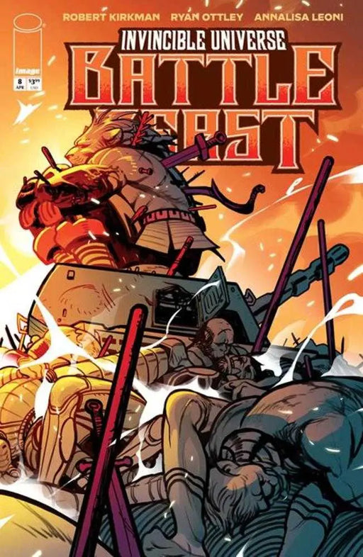Invincible Universe Battle Beast #8 Cover E 1 in 50 Baldemar Rivas Variant Image Comics
