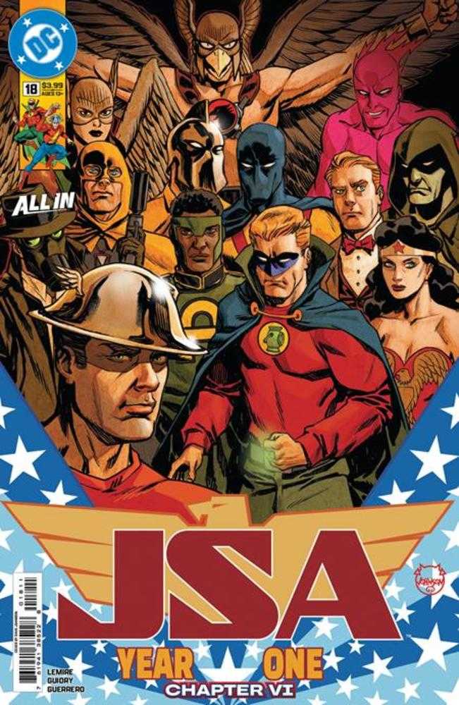 JSA #18 Cover A Dave Johnson DC Comics