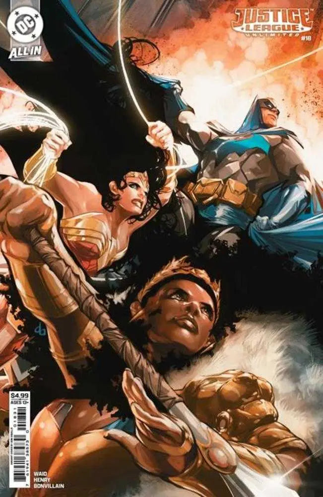 Justice League Unlimited #18 Cover C Don Aguillo Card Stock Variant (DC K.O.) DC Comics