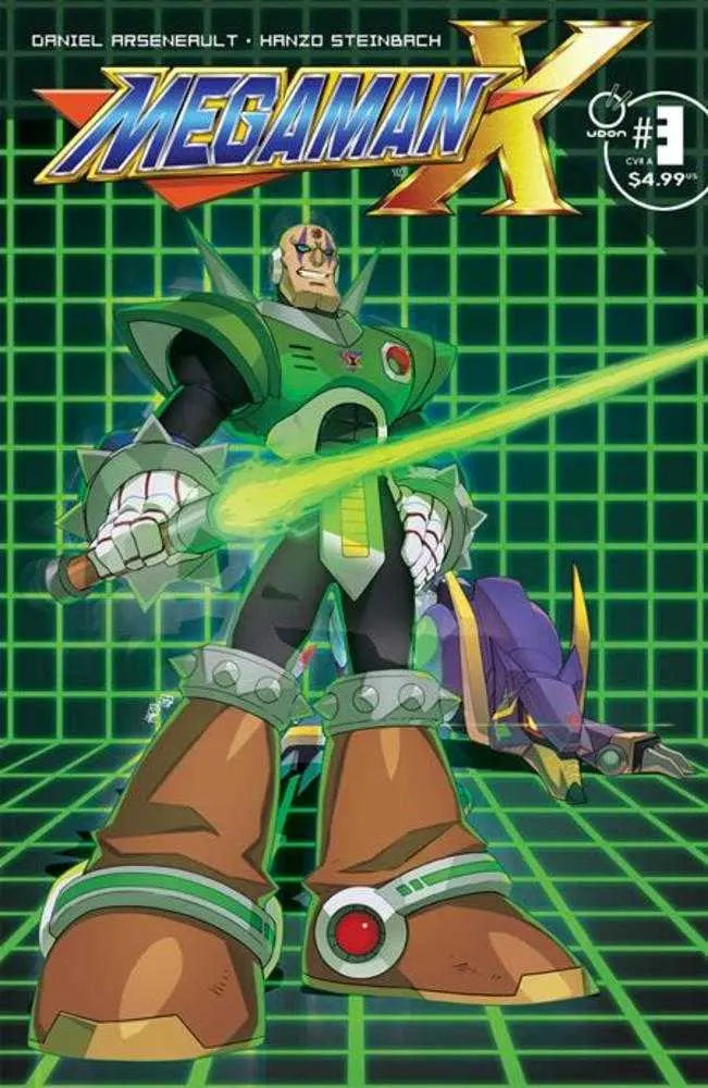 Mega Man X #3 (Of 5) Cover A Hanzo Steinbach Udon Entertainment