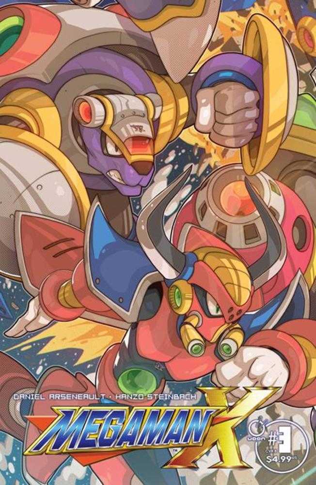 Mega Man X #3 (Of 5) Cover B Edwin Huang Variant Udon Entertainment