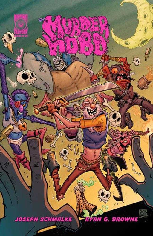 Murder Hobo #1 Cover A Ryan G Browne (Mature) Massive Publishing