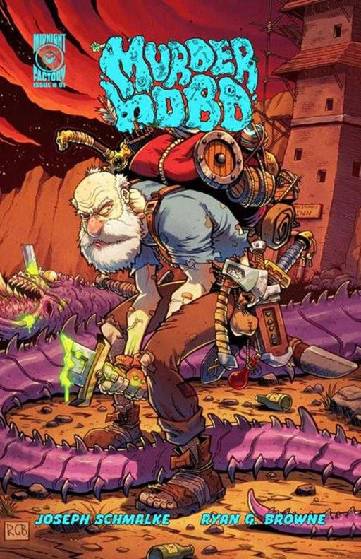 Murder Hobo #1 Cover B Ryan G Browne Variant (Mature) Massive Publishing