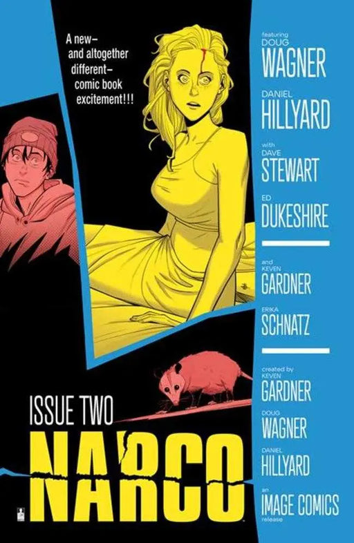 Narco #2 (Of 5) Cover B Daniel Hillyard & Dave Stewart Hitchcock Homage Variant Image Comics