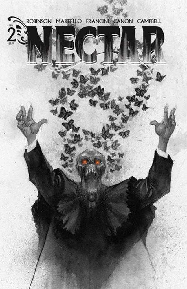 Nectar #2 Cover D Inc 1:30 Jonathan Wayshak Black & White Full Art Variant Vault Comics