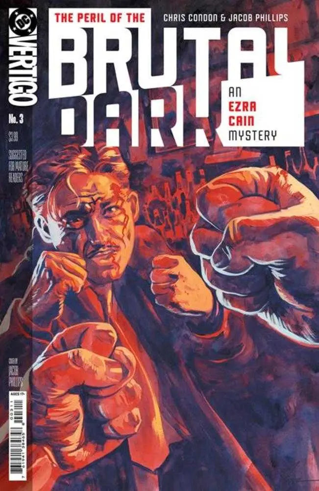 The Peril Of The Brutal Dark An Ezra Cain Mystery #3 (Of 6) Cover A Jacob Phillips (Mature) DC Comics