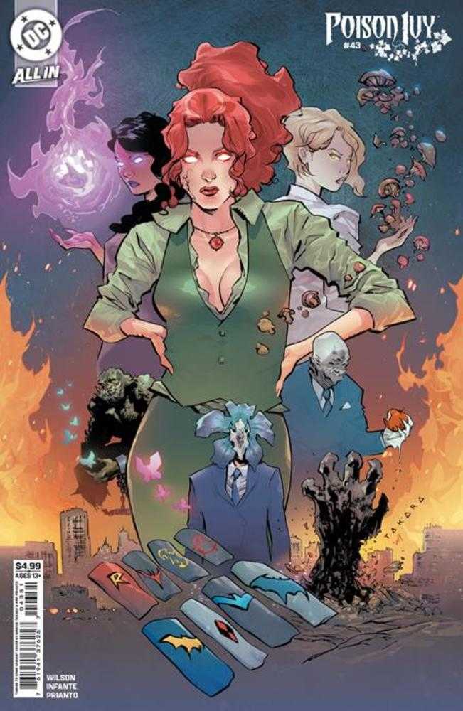 Poison Ivy #43 Cover E Marcio Takara Things To Come Card Stock Variant DC Comics