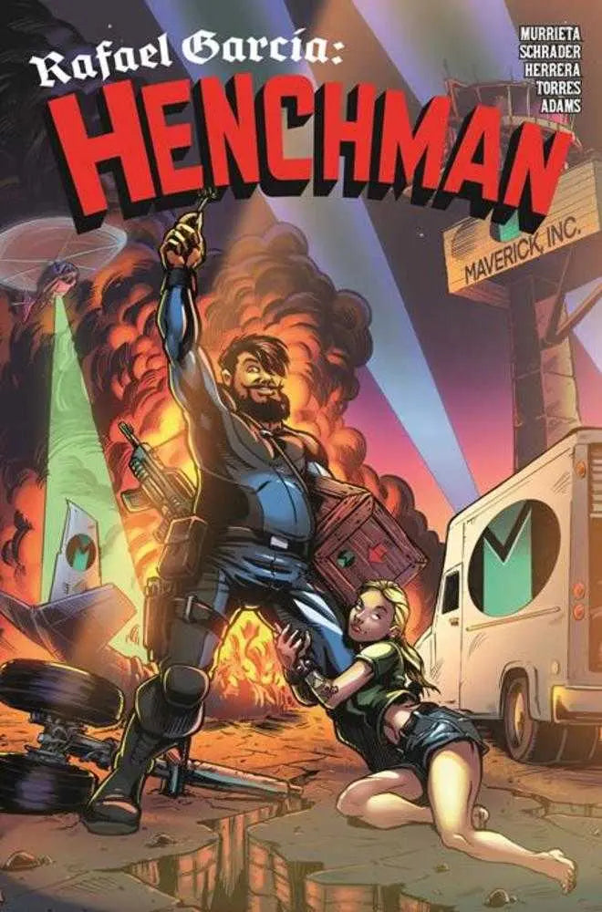 Rafael Garcia Henchman #2 (Of 4) Cover B Ben Herrera Variant (Mature) Titan Comics