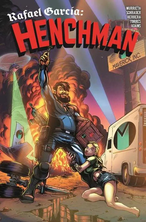 Rafael Garcia Henchman #2 (Of 4) Cover B Ben Herrera Variant (Mature) Titan Comics
