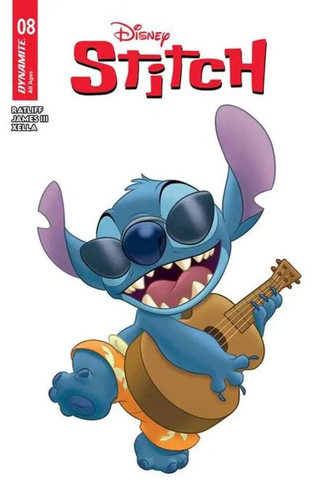 Stitch #8 Cover B Animation Art Variant Dynamite Entertainment