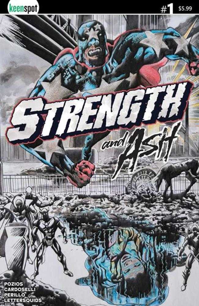 Strength & Ash #1 Cover B Manuel Martin Peniche Francesca Perillo Reflections Variant Ex Posse Holdings/Keenspot
