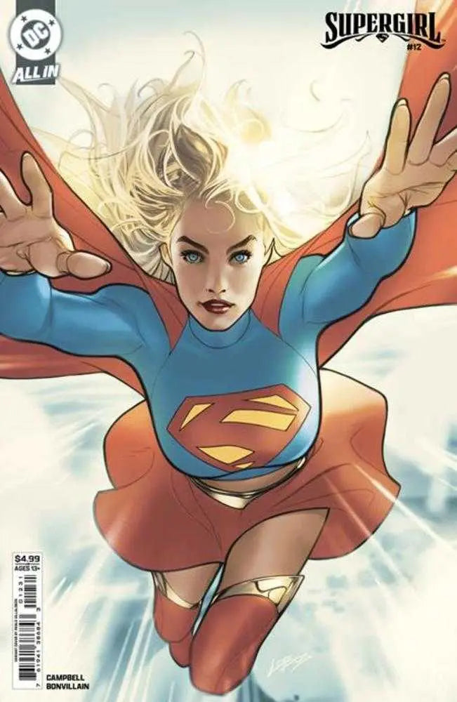 Supergirl #12 Cover C Pablo Villalobos Card Stock Variant (The Reign Of The Superboys) DC Comics