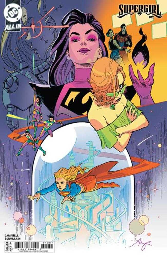 Supergirl #12 Cover E Amy Reeder Things To Come Card Stock Variant (The Reign Of The Superboys) DC Comics