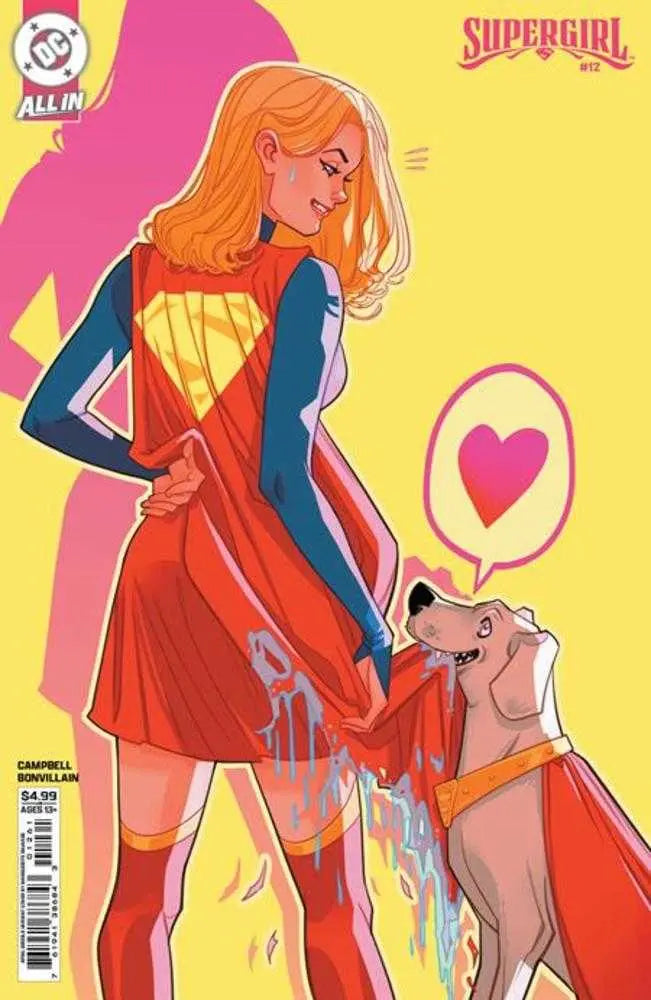 Supergirl #12 Cover F Marguerite Sauvage April Drools Card Stock Variant (The Reign Of The Superboys) DC Comics